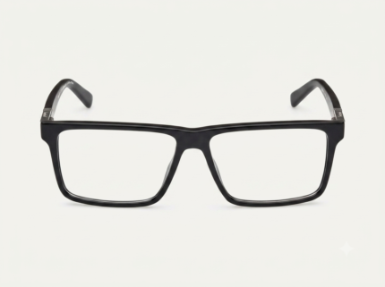 Lentes Ópticos Timberland Hombre Rectangulares - Negro Mate